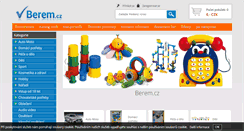 Desktop Screenshot of berem.cz