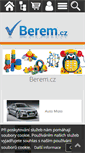Mobile Screenshot of berem.cz