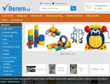 Tablet Screenshot of berem.cz
